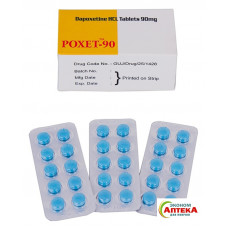 Poxet90 (дапоксетин 90мг) 10таб Poxet90 (дапоксетин 90мг) 10таб