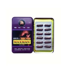 MaxMan, 12 капсул - мощная эрекция для долгого секса! MaxMan, 12 капсул - мощная эрекция для долгого секса!