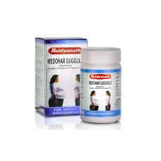 Medohar Guggulu, Медохар Гуггулу, 120таб - нормализует вес и работу ЖКТ, снижает уровень холестерина и очищает организм от токсинов!