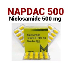 Napdac500 (Никлозамид 500мг) 10таб